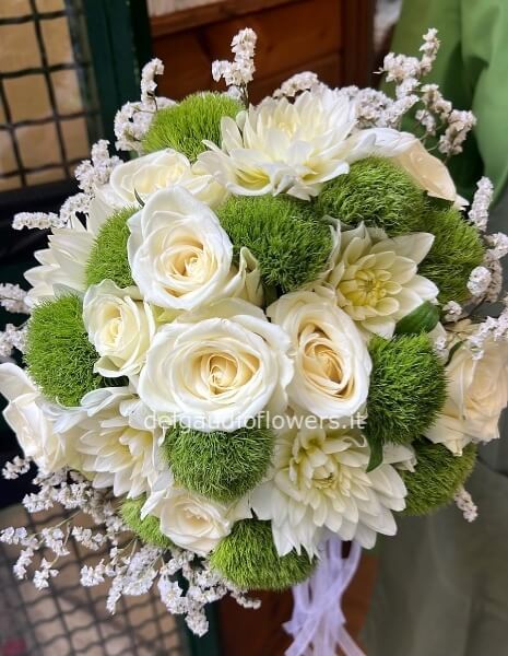 Bouquet rose bianche